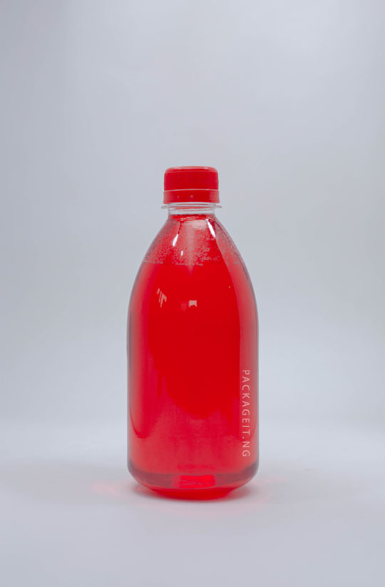 500ml Face bottles for juice and beverages