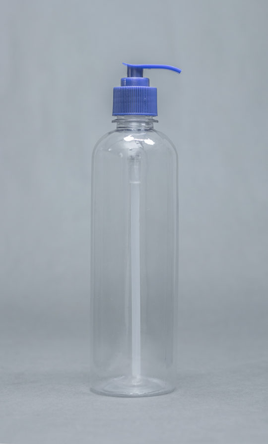 500ml bottle with pump cap
