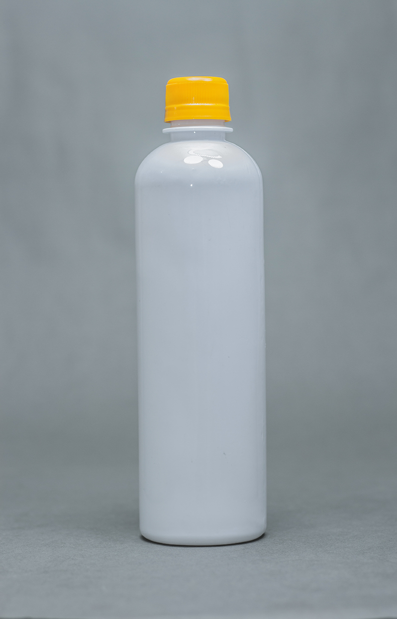 290ml white plastic bottle with flip cap - Packageit