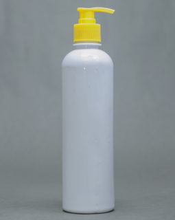 250ml opaque Plastic Bottle with Pump Cap