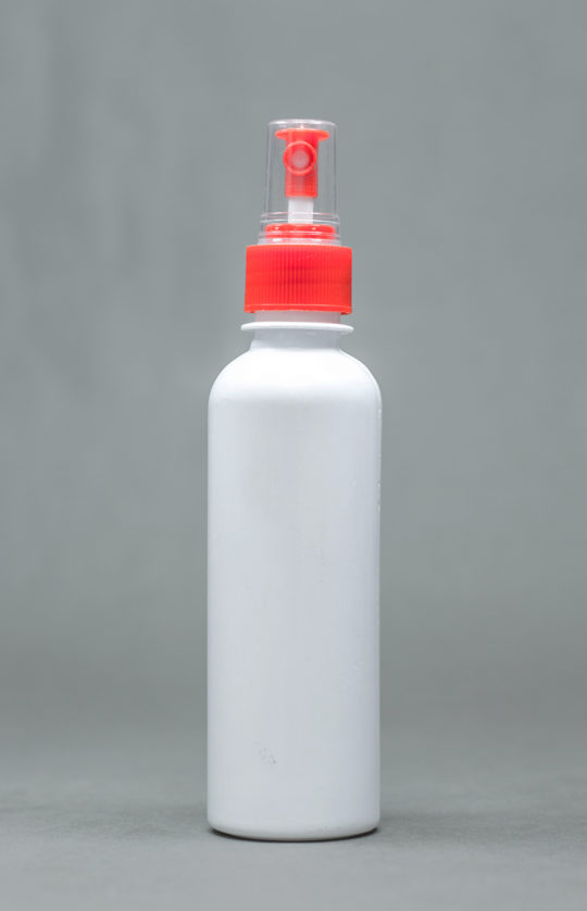 250ml opaque plastic bottle BOLD with tigerhead  cap