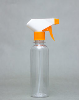 250ml transparent Plastic Bottle BV with Spray Gun