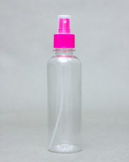 250ml transparent Plastic Bottle BV with Spray Cap