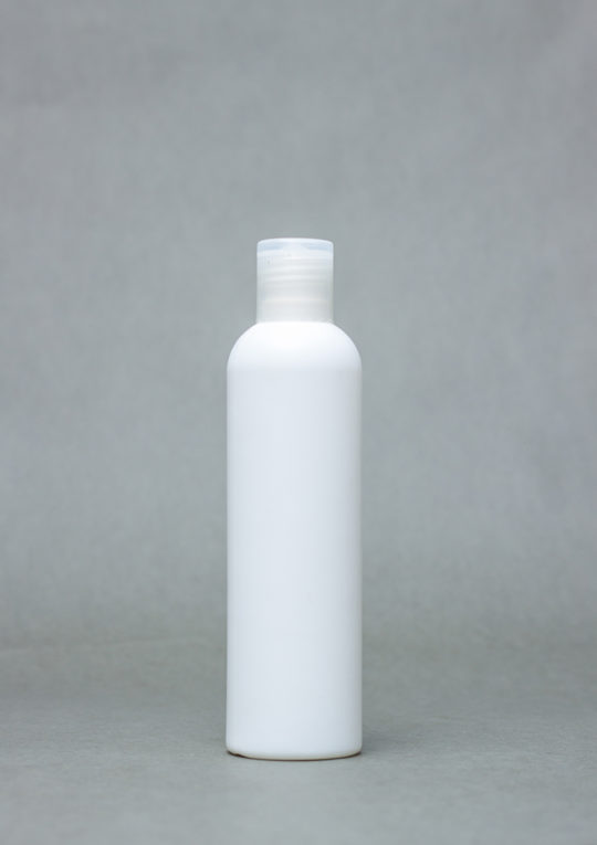 250ml opaque plastic bottle BOUNTY with flip cap