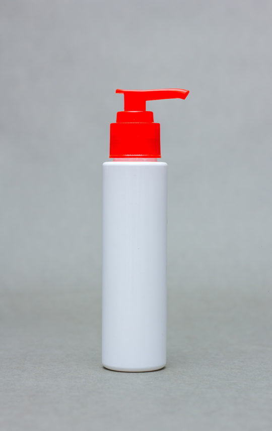 Features of 100ml  Opaque Plastic Bottle EDGY with pump cap