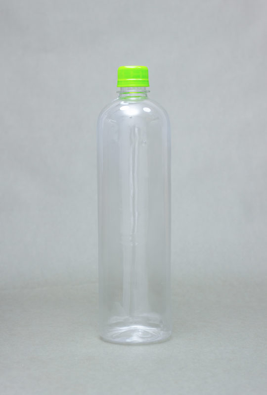 1L transparent Plastic Bottle JASMIN with Screw Cap