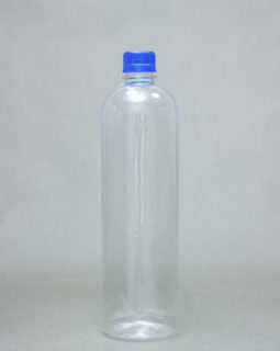 1L transparent Plastic Bottle JASMIN with Screw Cap