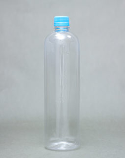 1L transparent Plastic Bottle JASMIN with Screw Cap