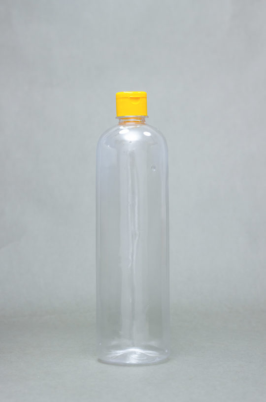 1L transparent Plastic Bottle JASMIN with Flip Cap