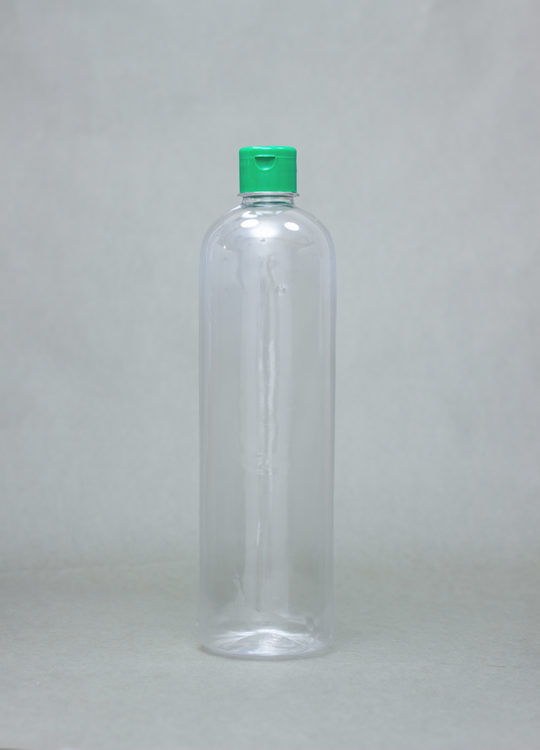 1L transparent Plastic Bottle JASMIN with Flip Cap