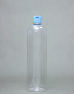1L transparent Plastic Bottle JASMIN with Flip Cap