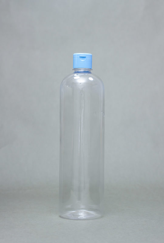 1L transparent Plastic Bottle JASMIN with Flip Cap