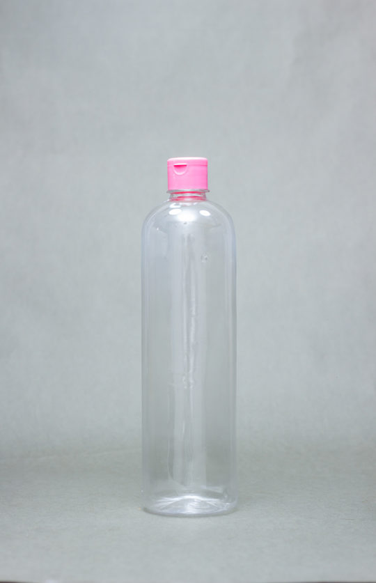 1L transparent Plastic Bottle JASMIN with Flip Cap