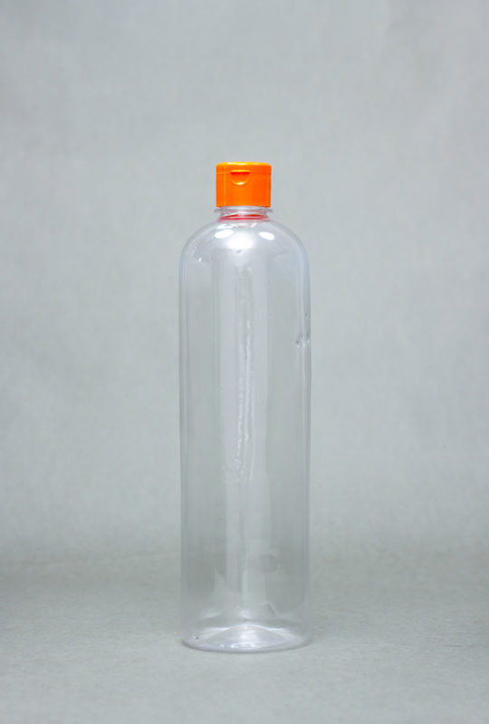 1L transparent Plastic Bottle JASMIN with Flip Cap