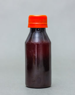 100ml Amber Plastic Bottle With Screw Cap