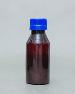100ml Amber Plastic Bottle With Screw Cap