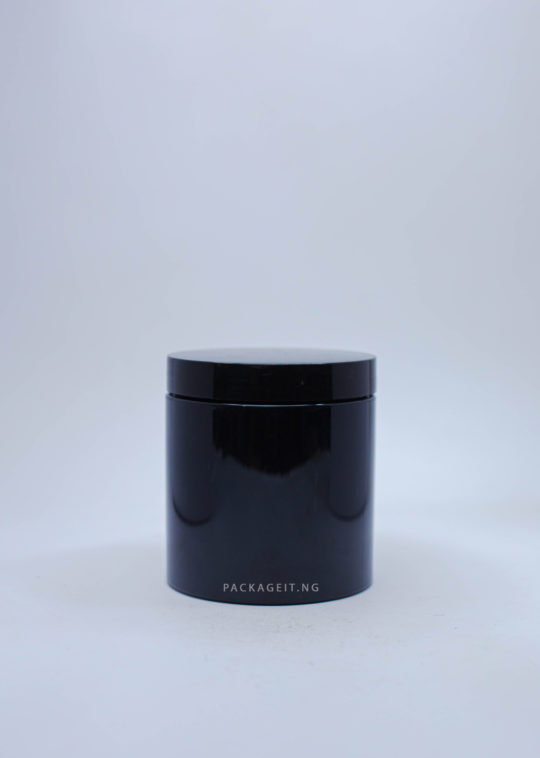 500ml Black Jar