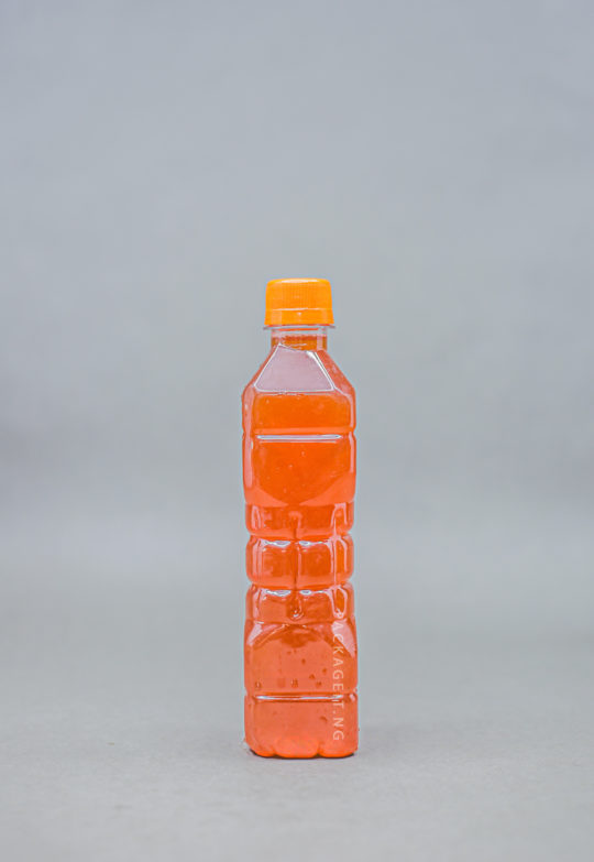 Juice bottles