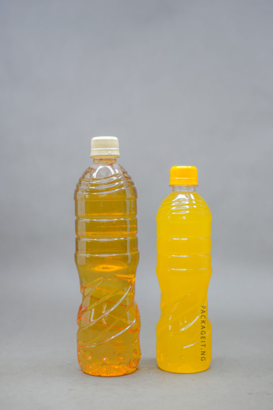 Juice bottles