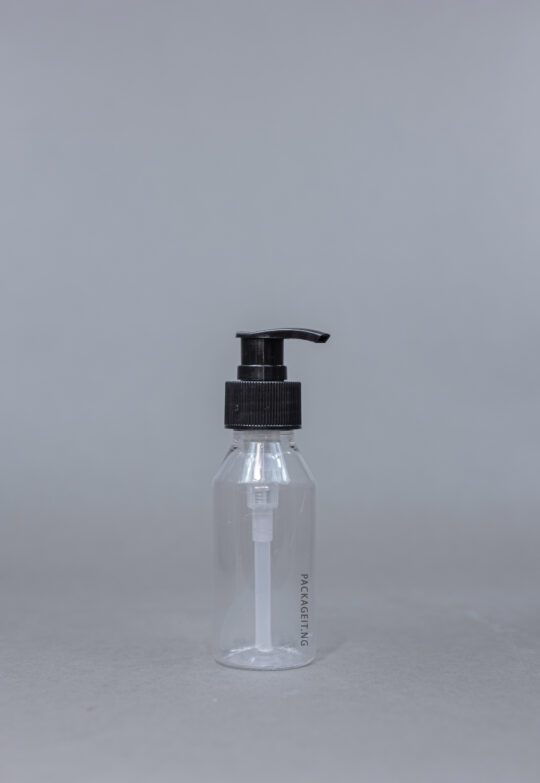 100 ml pet bottle with pump cap