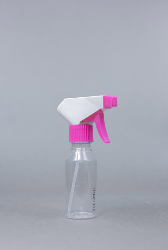 100 ml pet bottle with spray gun