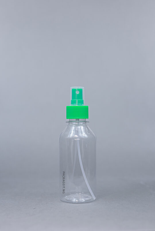 200 ml pet bottle with spray cap